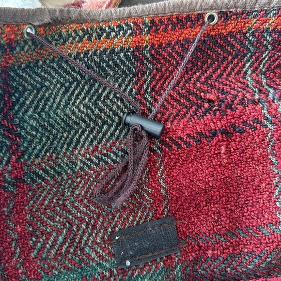 BOHO VINTAGE Backpack | Knit Patchwork Multicolour - Picture 9 of 9